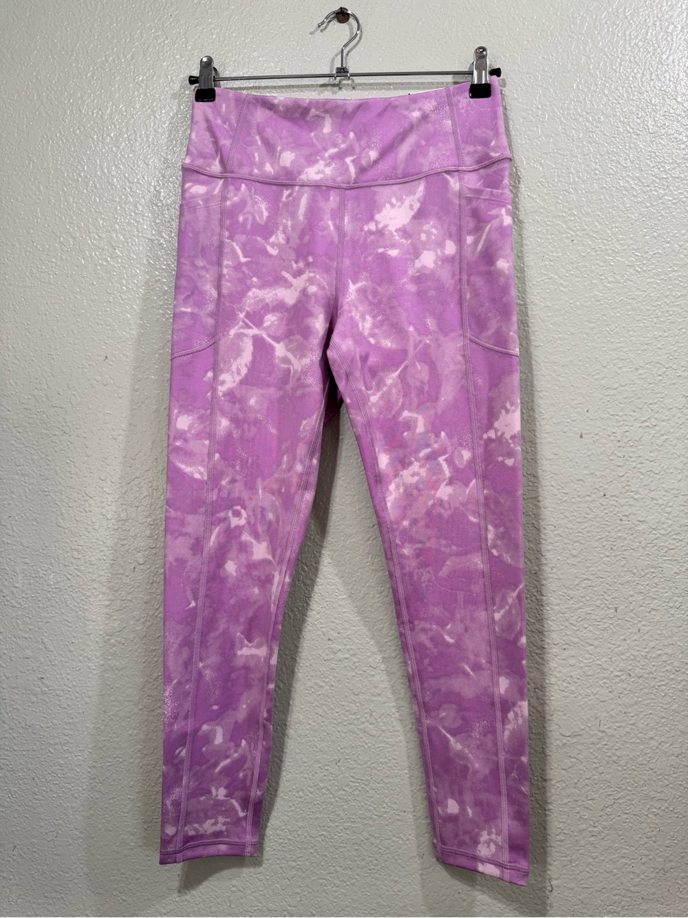 New Victoria's Secret Pink Marble Tie-Dye Leggings Size 10 - Picture 2 of 11